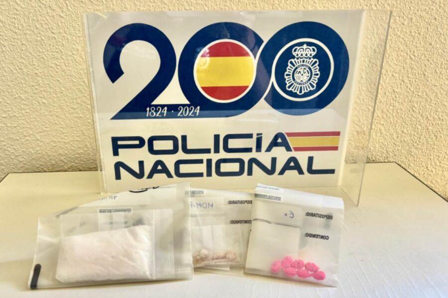 Detenido en Guadalajara tras ser sorprendido en posesión de ketamina, MDMA y pastillas de éxtasis