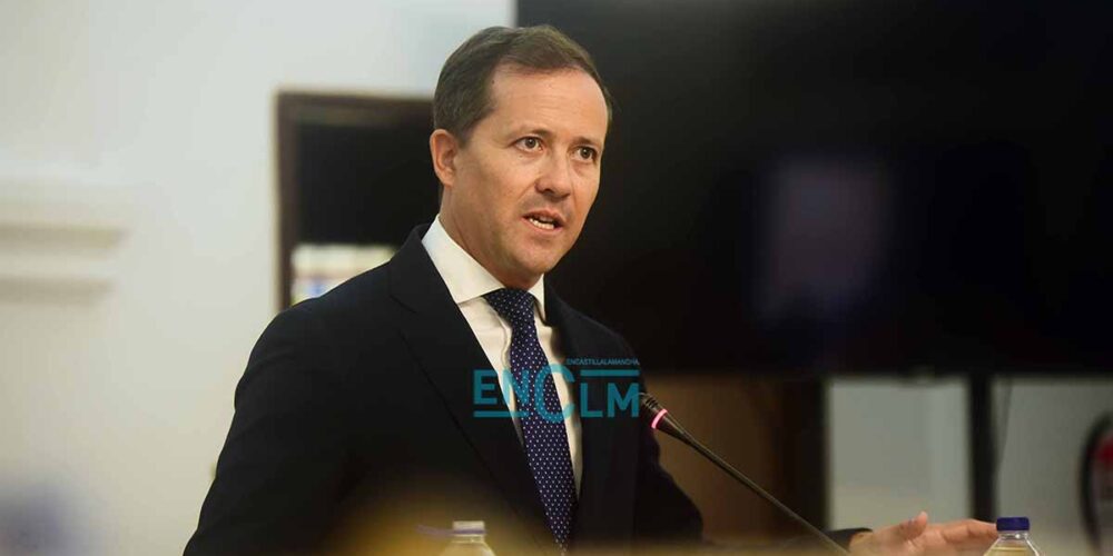 El alcalde de Toledo, Carlos Velázquez. Imagen: Rebeca Arango.