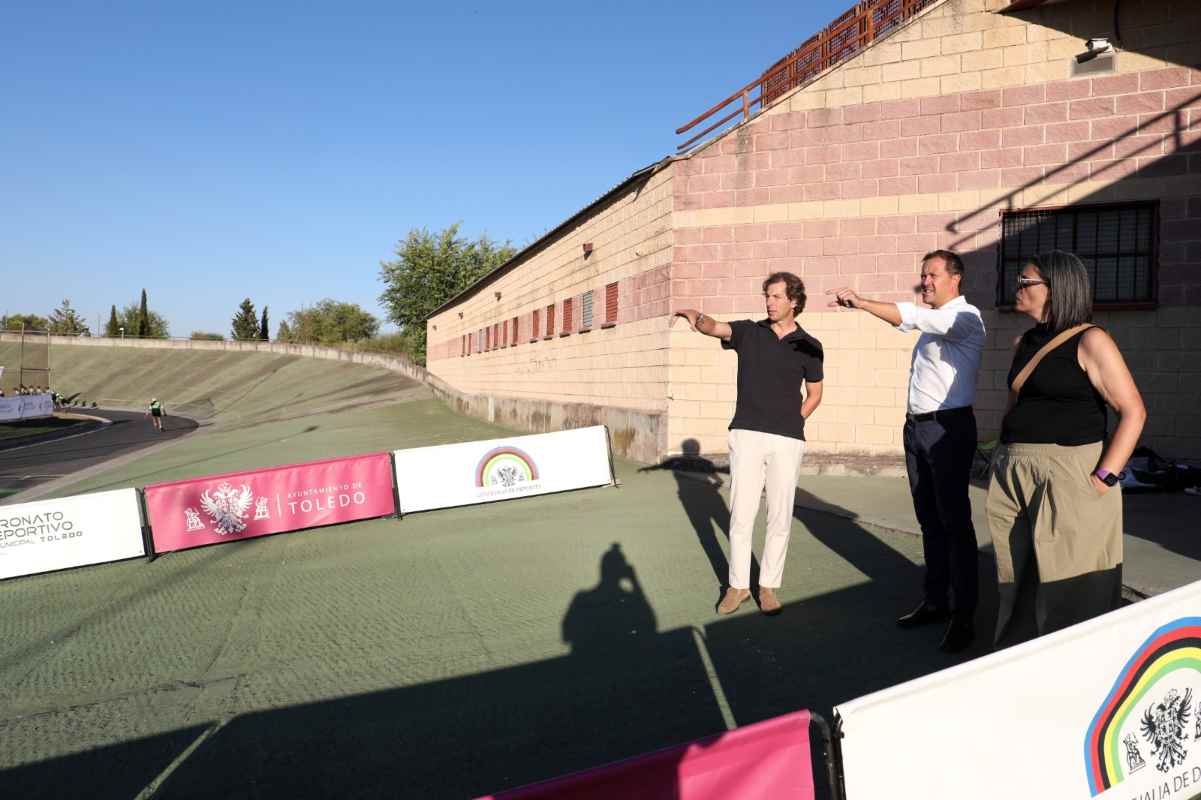 El velódromo del Polígono de Toledo comienza su actividad con patinaje y ciclismo tras la reforma — imagen 1