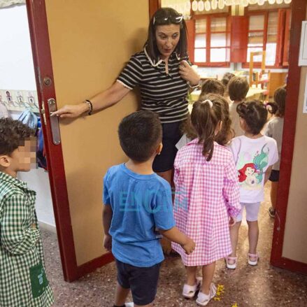 Fotos | Muchos abrazos y muchas ganas, así ha sido la vuelta al cole en el San Lucas y María de Toledo — imagen 22