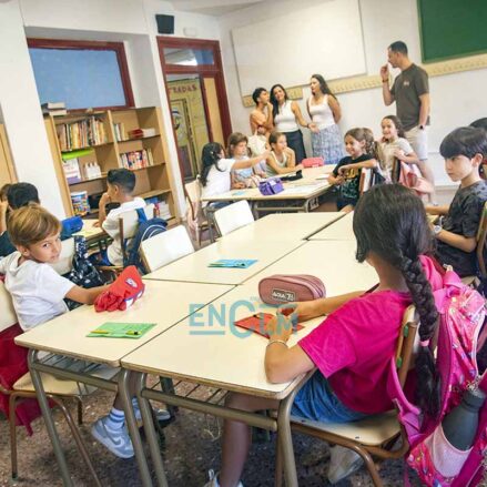 Fotos | Muchos abrazos y muchas ganas, así ha sido la vuelta al cole en el San Lucas y María de Toledo — imagen 21