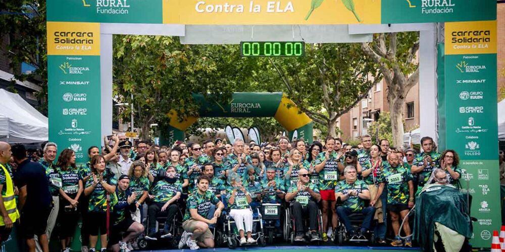 Carrera solidaria contra la ELA. Foto: Rebeca Arango.