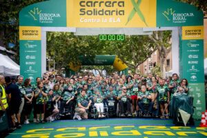 Carrera solidaria contra la ELA. Foto: Rebeca Arango.