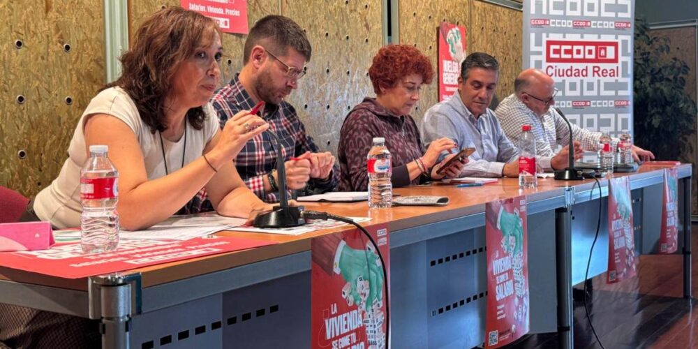 Asamblea de delegados de CCOO Hábitat de Castilla-La Mancha, celebrada en Ciudad Real