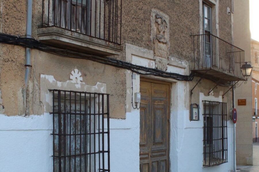 Un inmueble señorial de los siglos XVIII y XIX en Chinchilla (Albacete) entra en la Lista Roja por riesgo de derrumbe