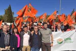 concentración de UPA en Puertollano