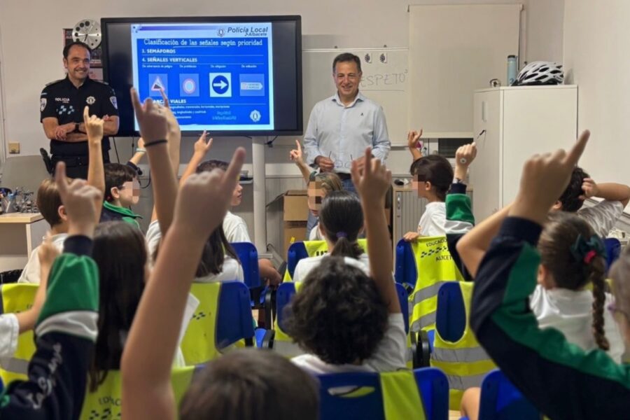 4.500 escolares han recibido en Albacete formación en educación vial