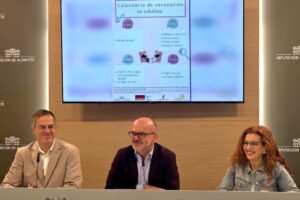 Presentación de la campaña de vacunación de la gripe en Albacete