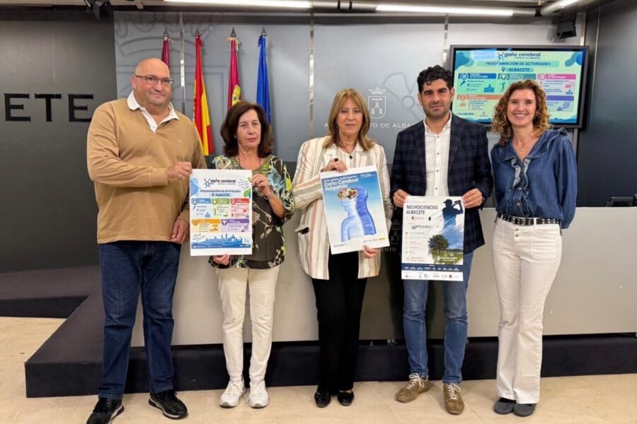 Albacete se ilumina de azul y organiza una semana de actividades por el Día Mundial del Daño Cerebral