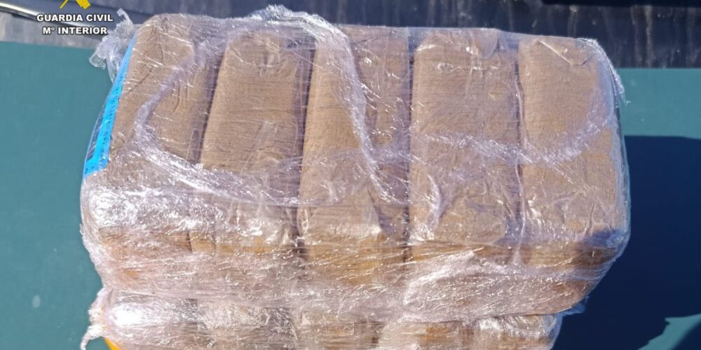 Droga interceptada por la Guardia Civil de Albacete