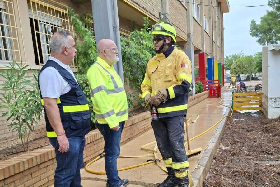 La actividad lectiva se retoma con normalidad este lunes en Madrigueras (Albacete) tras la riada
