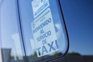 Cartel de Taxi en Albacete