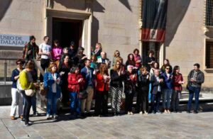 Minuto de silencio por el crimen machista de Valverde de Júcar (Cuenca).