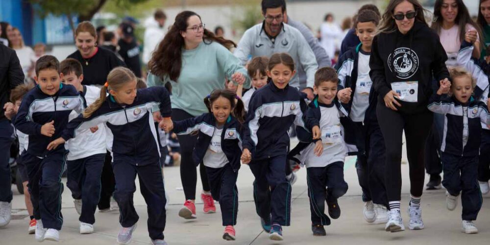 Una de las carreras solidarias de 'La Vuelta al Cole'.