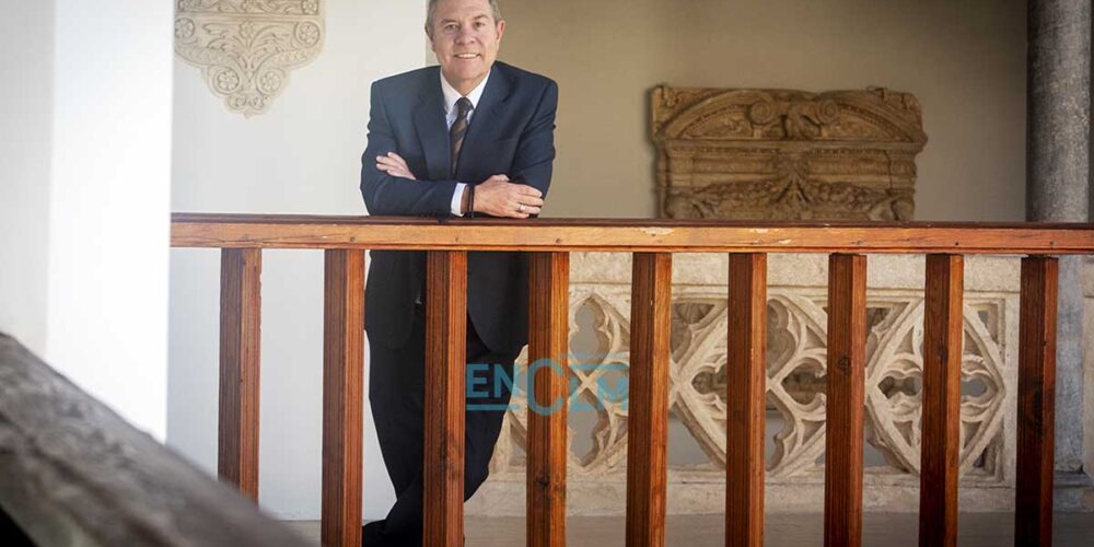 Emiliano García-Page, presidente de Castilla-La Mancha. Foto: Rebeca Arango.Emiliano García-Page, presidente de Castilla-La Mancha. Foto: Rebeca Arango.