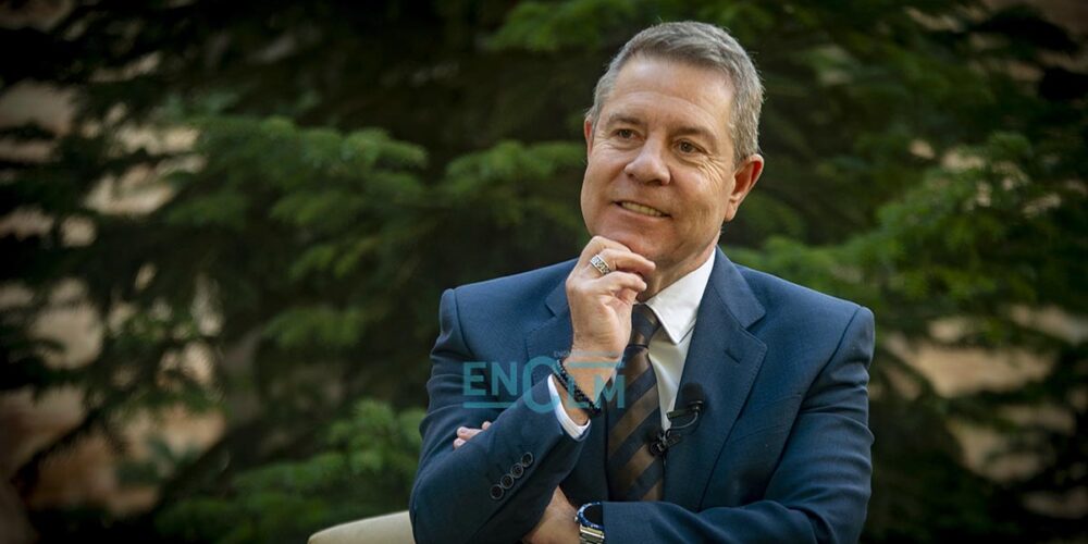 Emiliano García-Page, presidente de Castilla-La Mancha. Foto: Rebeca Arango.