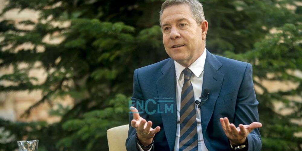 Emiliano García-Page, presidente de Castilla-La Mancha. Foto: Rebeca Arango.