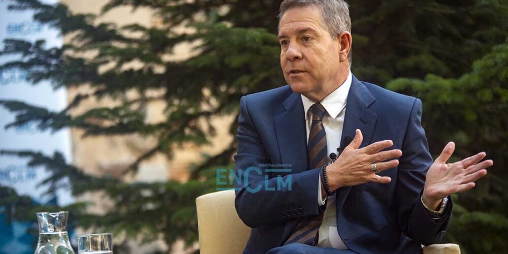 Emiliano García-Page, presidente de Castilla-La Mancha. Foto: Rebeca Arango.