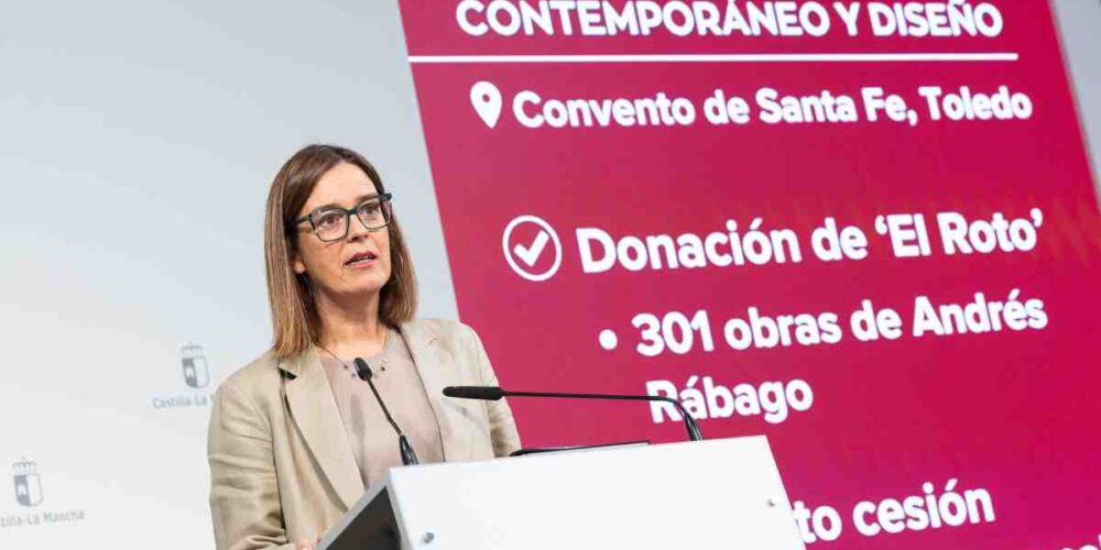 La consejera portavoz del Gobierno de Castilla-La Mancha, Esther Padilla.