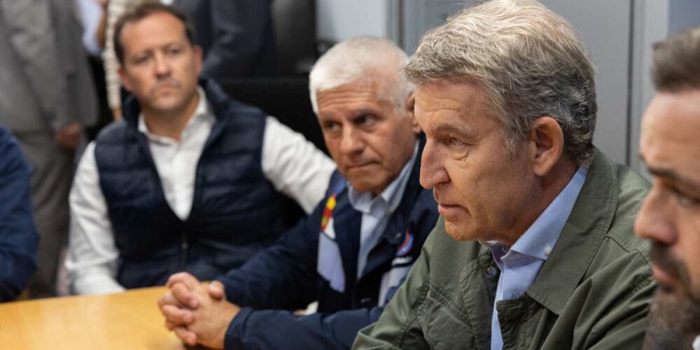 El presidente del Partido Popular, Alberto Núñez Feijóo