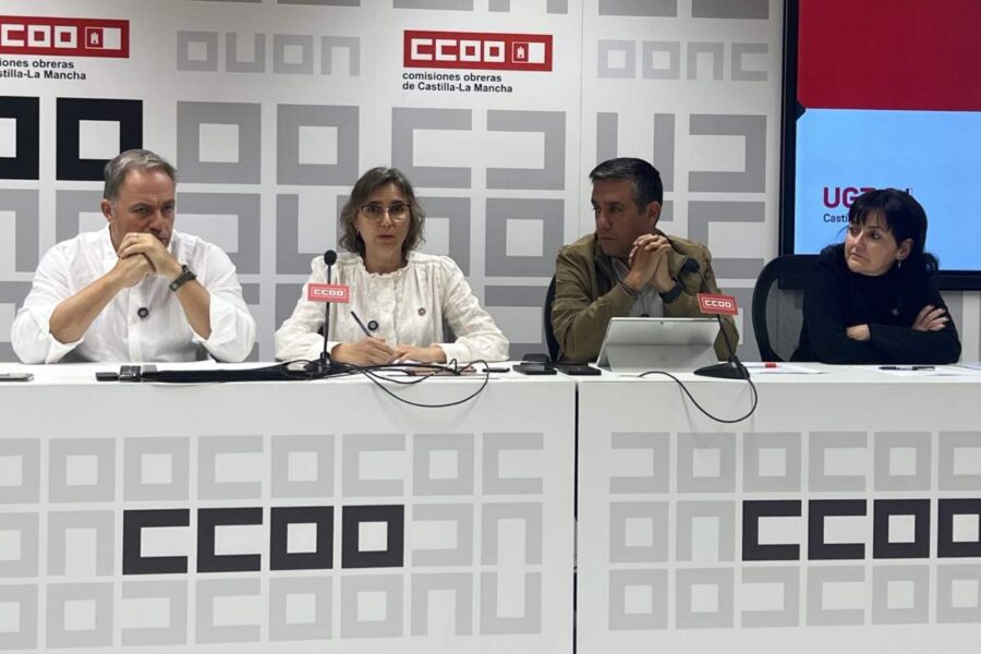 CCOO y UGT de CLM llaman a apoyar la huelga general por la vivienda o la negociación colectiva