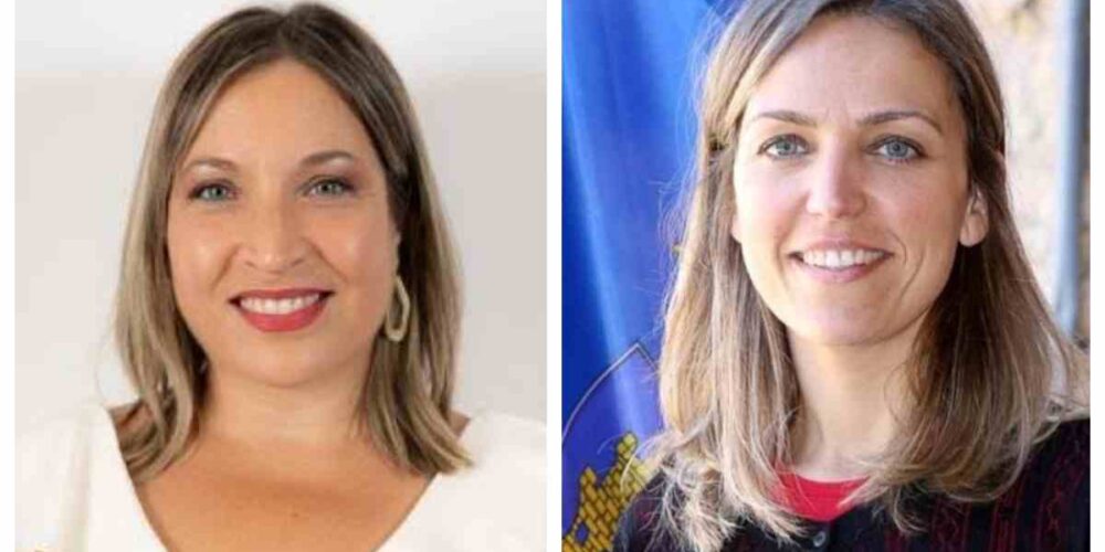 Amparo Torres y María Jesús Merino.