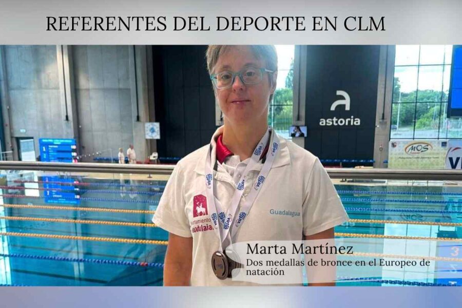 La guadalajareña Marta Martínez concluye temporada con dos medallas de bronce en el Europeo de Polonia