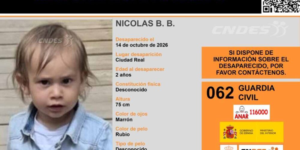 Piden ayuda para encontrar a Nicolás B. B.
