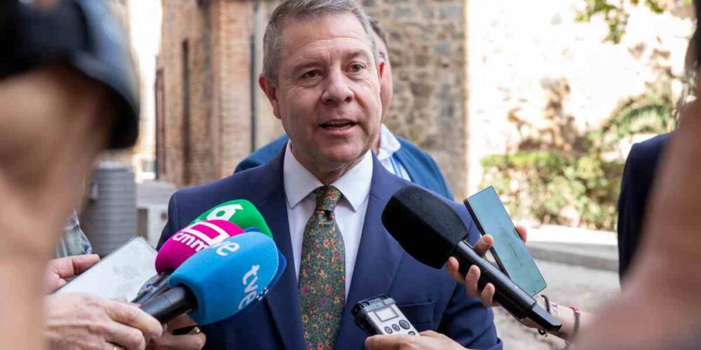 El presidente de Castilla-La Mancha, Emiliano García-Page.