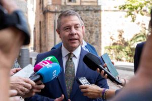 El presidente de Castilla-La Mancha, Emiliano García-Page.