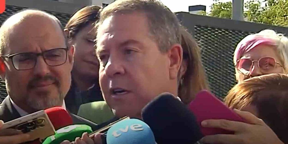 El presidente de Castilla-La Mancha, Emiliano García-Page.