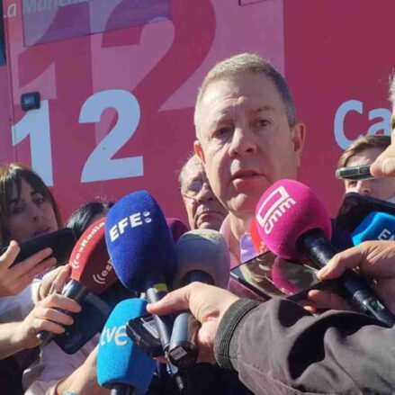 El presidente de Castilla-La Mancha, Emiliano García-Page. Imagen: Sara M.Trevejo.