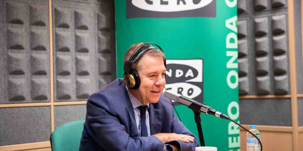 Emiliano García-Page entrevistado en Onda Cero.