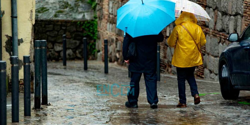 Imagen de una lluvia fuerte. Foto: Rebeca Arango.