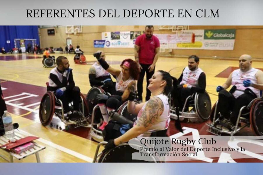 El Quijote Rugby Club es todo un ejemplo del deporte inclusivo, reconocido por el Comité Olímpico Español