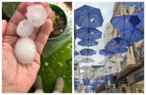 Granizada en Talavera.