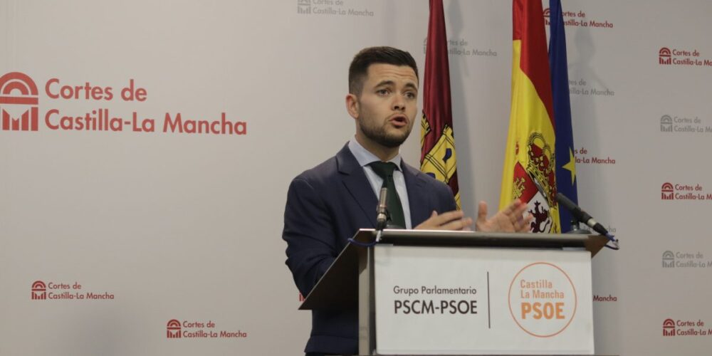 Álvaro Tococar, durante la rueda de prensa.