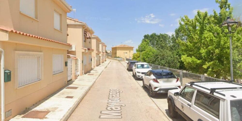 Calle Mayorazgo, donde ocurrió la tragedia en Valverde de Júcar.